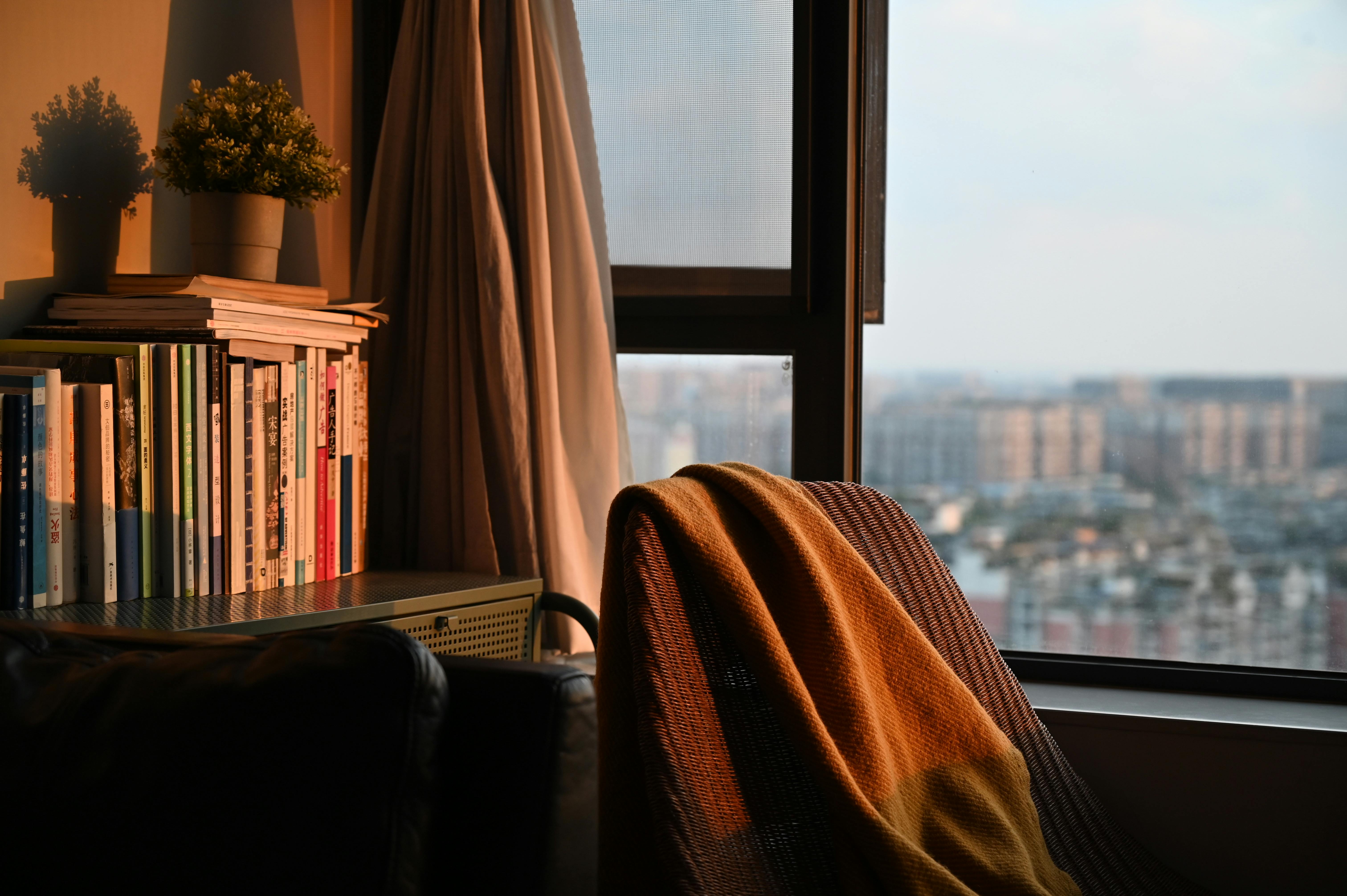 Curated collection with warm, inviting lighting